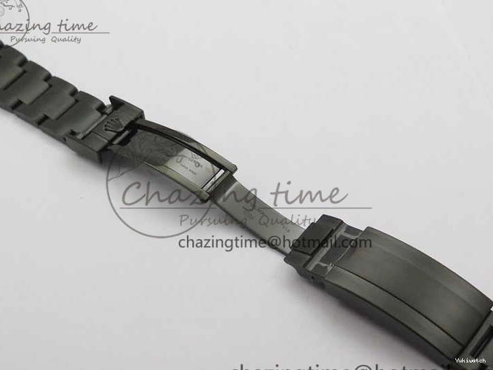 1:1 V6F Blaken Best 904L Date Submariner PVD Edition A2824 0322